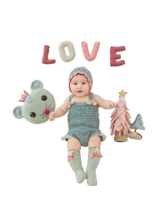 Beauenty Set Of Mouse Baby Photography Theme Clothing Props 50cm  - Image 1