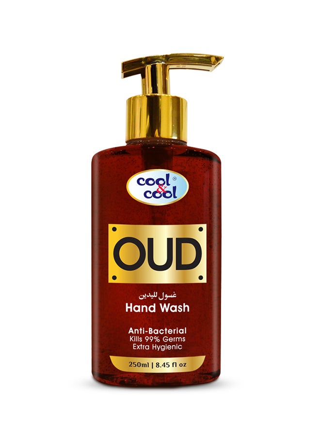 Cool & Cool Oud Hand Wash Brown 250ml - Image 1