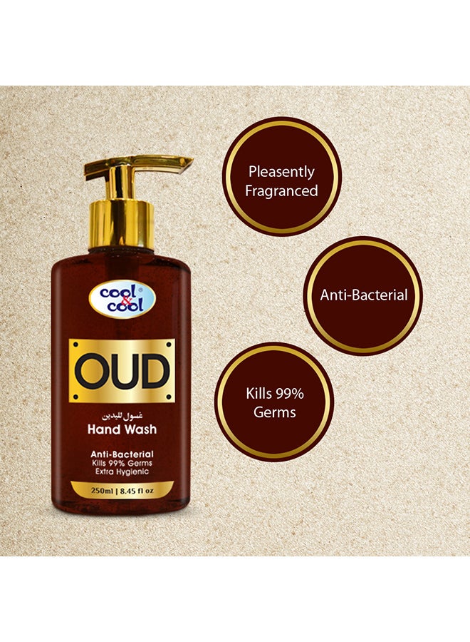 Cool & Cool Oud Hand Wash Brown 250ml - Image 3