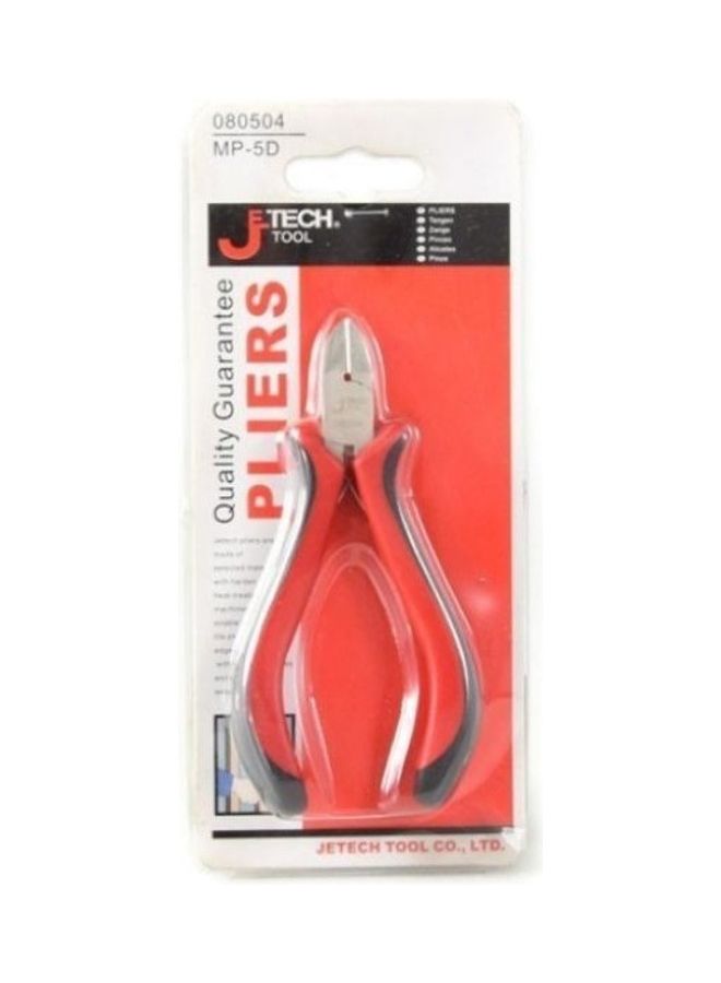 Jetech Mini Diagonal Pliers Red 12cm - Image 1
