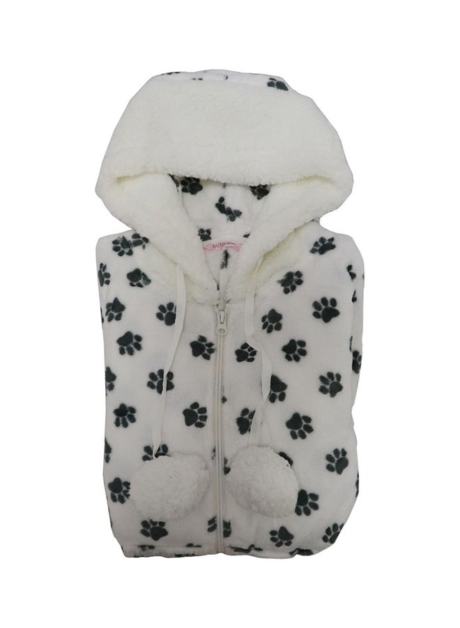 Outdoor - Animal Print Hooded Jumpsuit Multicolour - Image 1