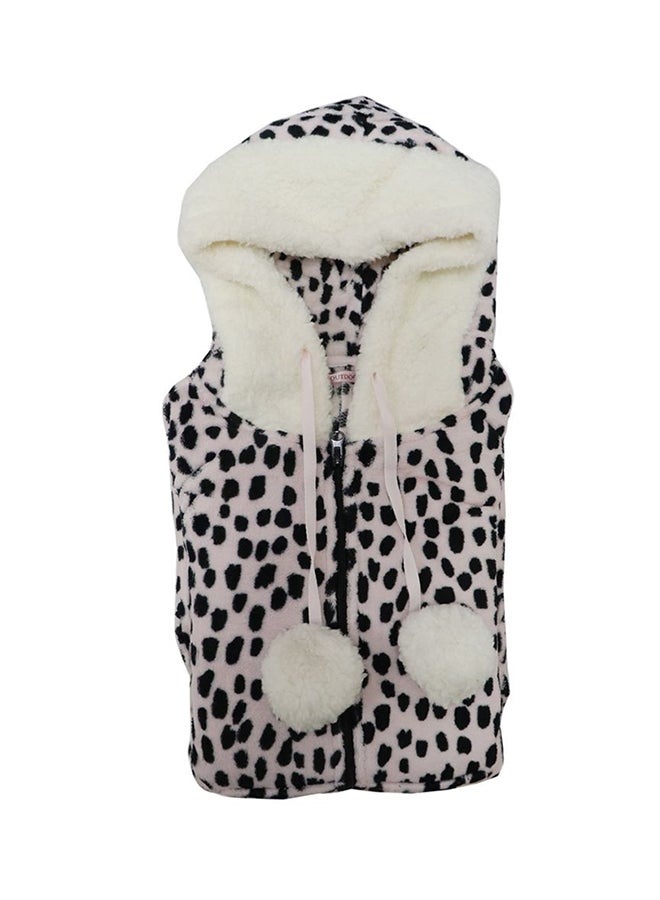 Outdoor - Animal Print Hooded Jumpsuit Multicolour - Image 1