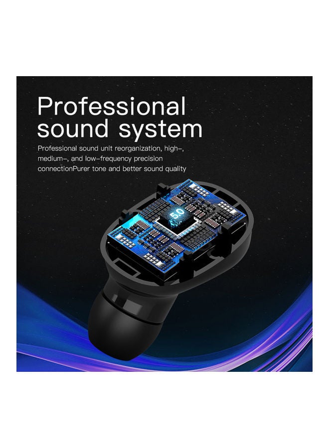 Wireless In-Ear Earbuds Black - Image 5