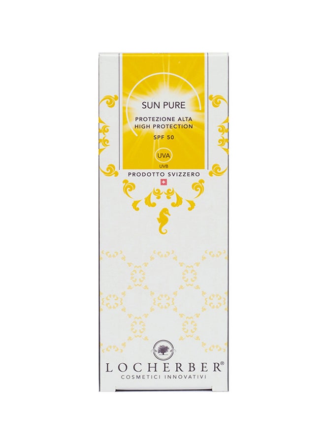 LOCHERBER - Sun Pure High Protien SPF 50 Cream Multicolour 75ml - Image 1