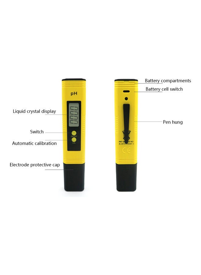 Generic Water Quality Tester Yellow/Black  - Image 3