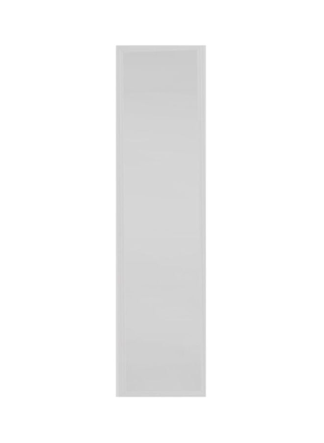 Home Box Essential Rectangular Dressing Mirror White 120x30cm  - Image 2