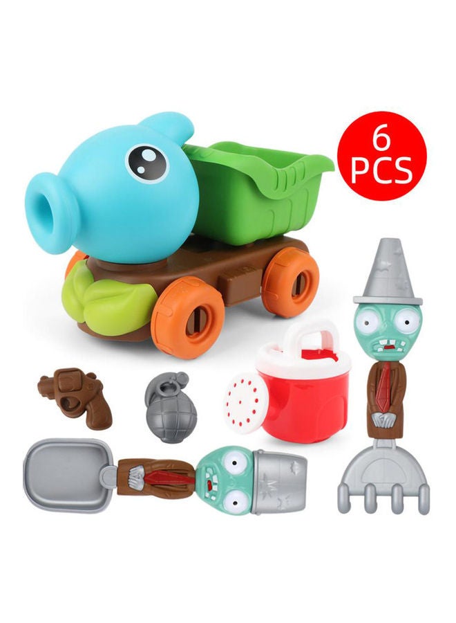 مس تيارا مجموعة ألعاب الشاطئ Plants Vs Zombies المكونة من 6 قطع متنوعة - Image 2