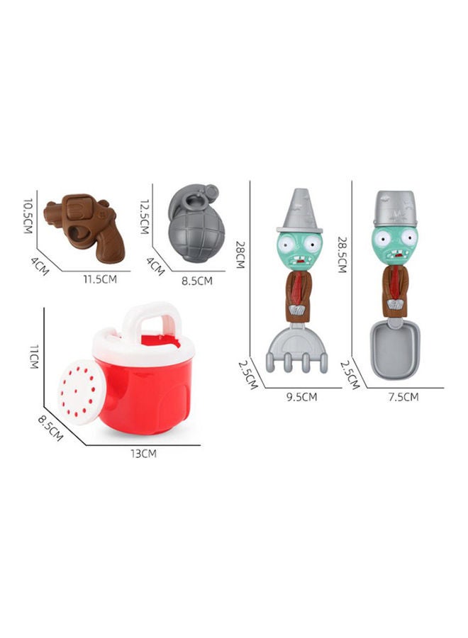 مس تيارا مجموعة ألعاب الشاطئ Plants Vs Zombies المكونة من 6 قطع متنوعة - Image 4