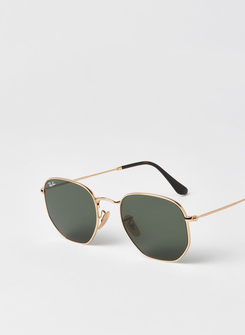 راي بان نظارة شمسية بإطار سداسي الشكل للرجال - Image 3