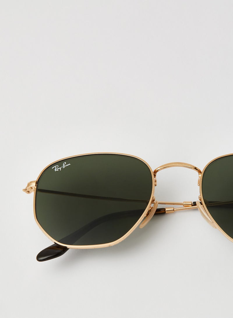 راي بان نظارة شمسية بإطار سداسي الشكل للرجال - Image 4
