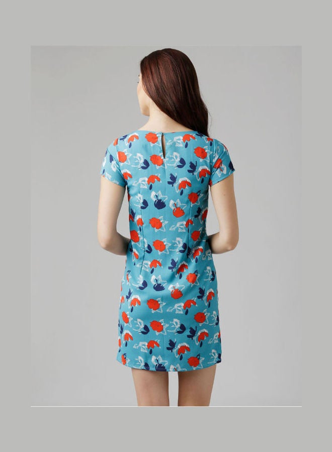 Miss Chase - Thunder Breeze Shift Dress Multicolour - Image 1