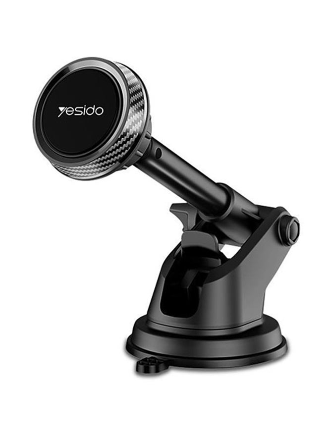 Yesido C67 Retractable Magnetic Phone Holder Black - Image 2