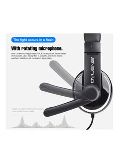OVLENG P4 3.5mm Gaming Headset Over Ear Headphones E-Sports Earphone with Microphone Adjustable Headband for PC Laptop Desktop  - Image 5