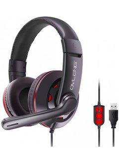 OVLENG Q5 USB Over-Ear Gaming Stereo Headphones With Mic  - Image 1