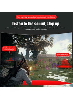 OVLENG 3.5mm Wired Gaming Headset, Over-Ear Headphone Black Color with Noise Canceling Microphone For PlayStation 4, Laptop, PC, Mobile Phone  - Image 2