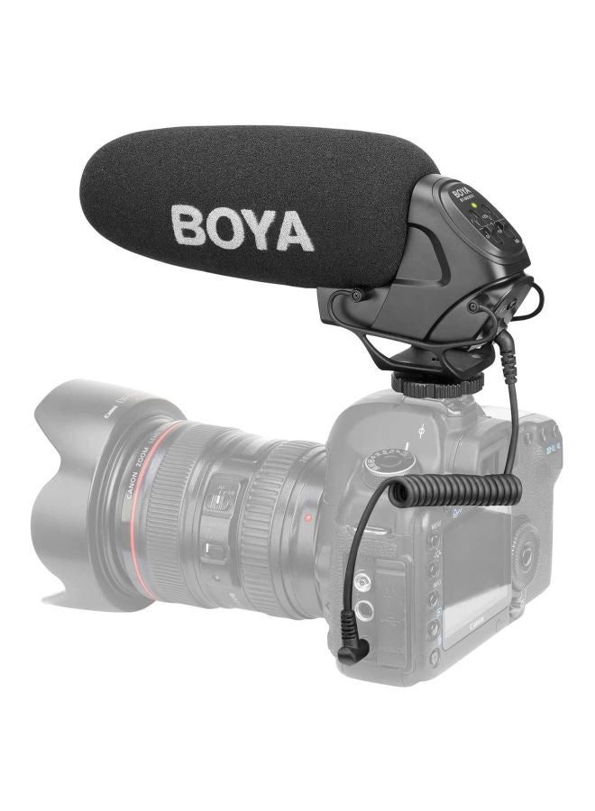 BOYA On-Camera Shotgun Microphone BY-BM3031 Black - Image 4
