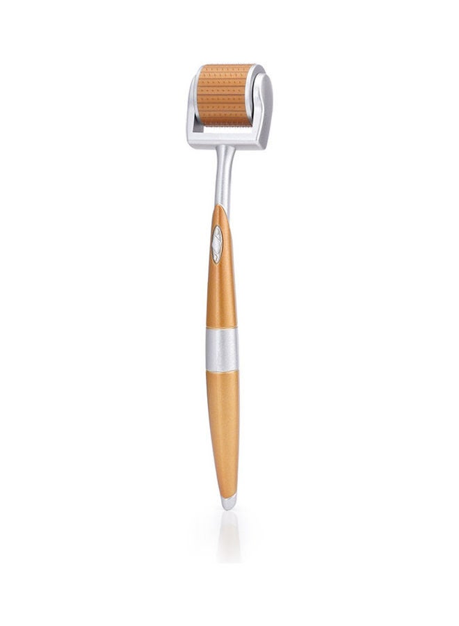 Derma Roller Titanium 192 Micro Roller Silver/Gold - Image 4