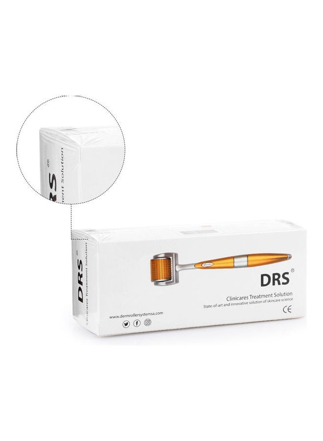 Derma Roller Titanium Micro Silver/Gold - Image 3