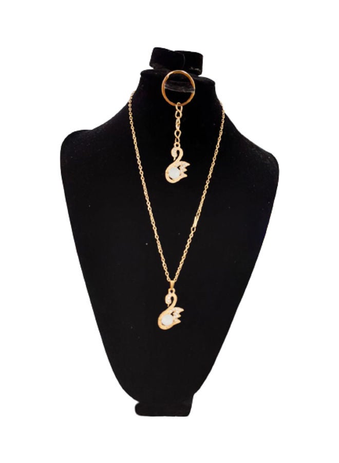 Generic - Stylish Pendant Necklace With Keychain - Image 1