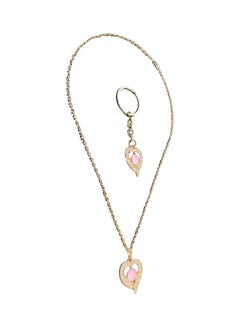 Stylish Pendant Necklace With Keychain