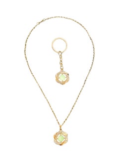 Stylish Pendant Necklace With Keychain