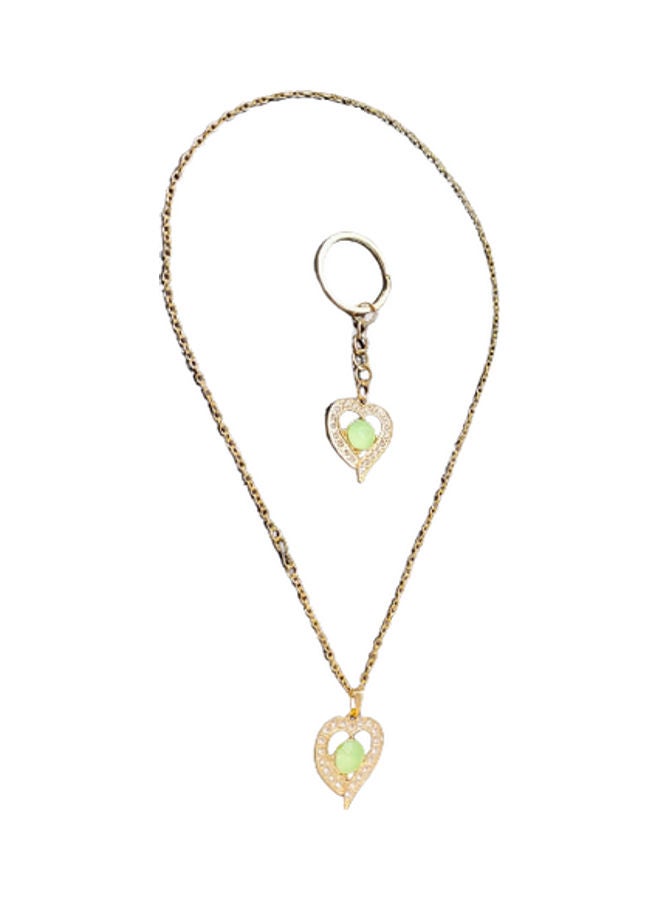 Generic - Stylish Pendant Necklace With Keychain - Image 1