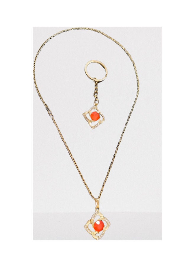 Generic - Lovely Pendant Necklace With Keychain - Image 1