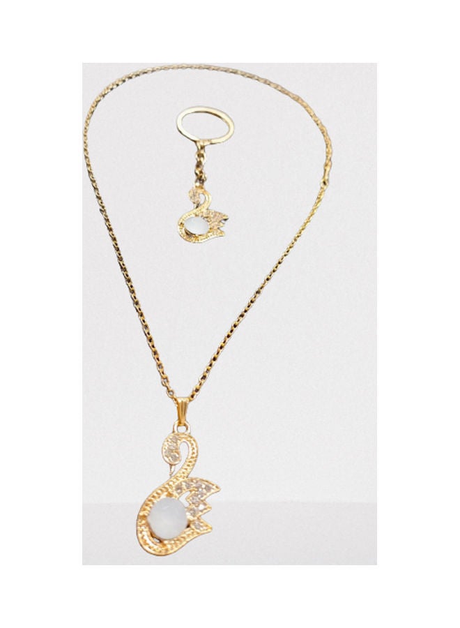 Generic - Stylish Pendant Necklace With Keychain - Image 1