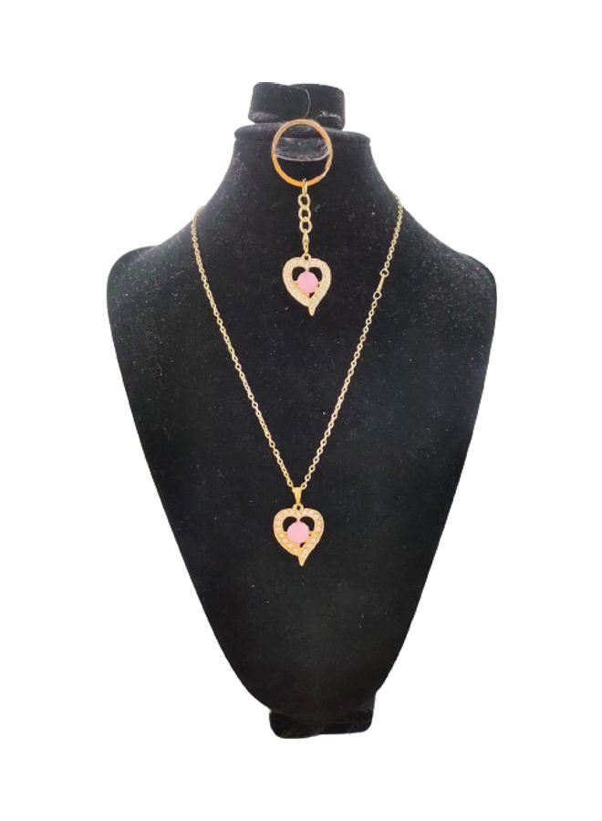 Generic - Stylish Pendant Necklace With Keychain - Image 1