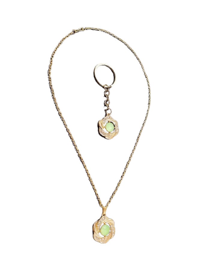 Generic - Stylish Pendant Necklace With Keychain - Image 1