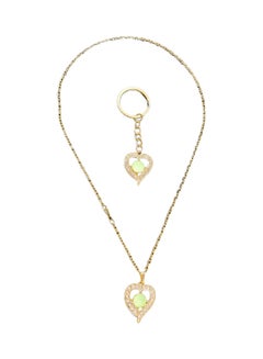 Stylish Pendant Necklace With Keychain