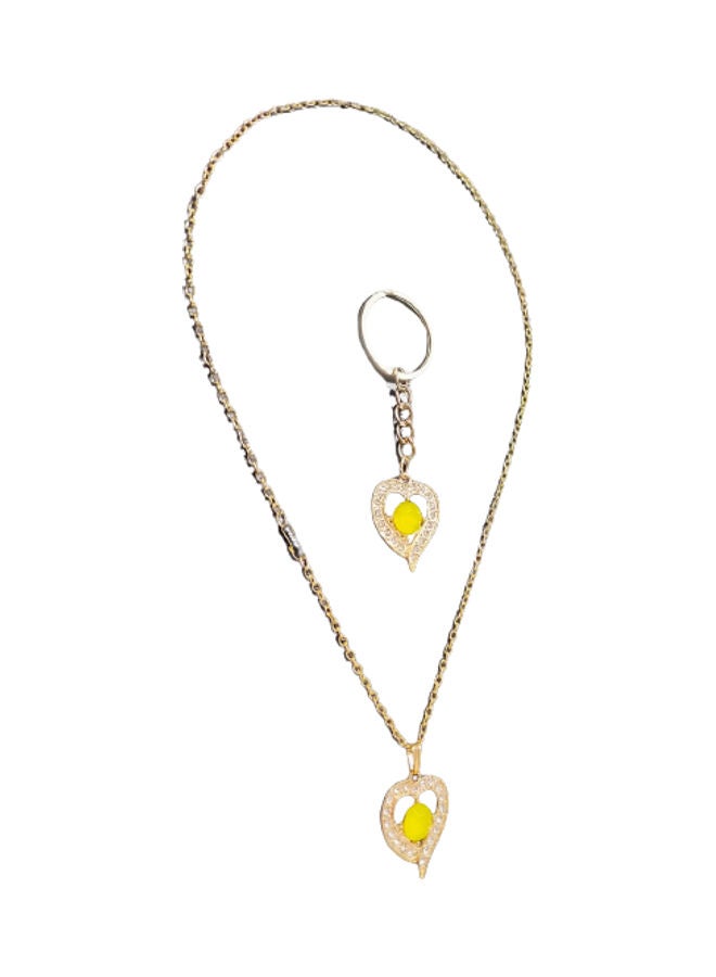 Generic - Stylish Pendant Necklace With Keychain - Image 1