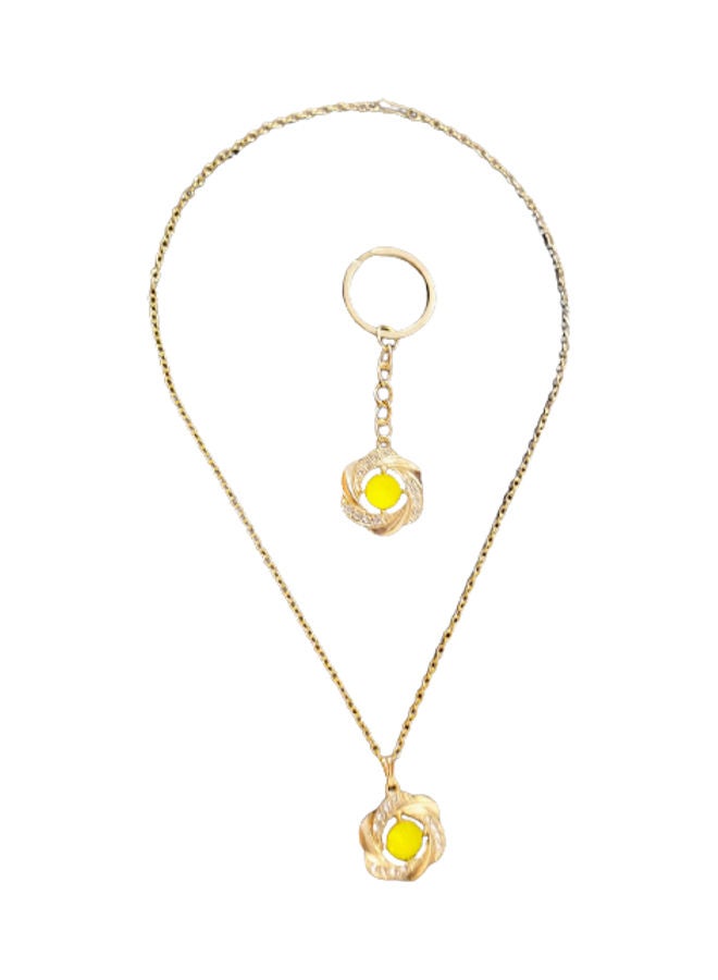 Generic - Stylish Pendant Necklace With Keychain - Image 1