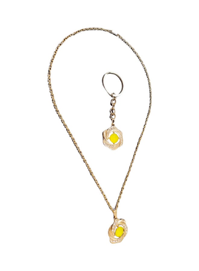 Generic - Stylish Pendant Necklace With Keychain - Image 1