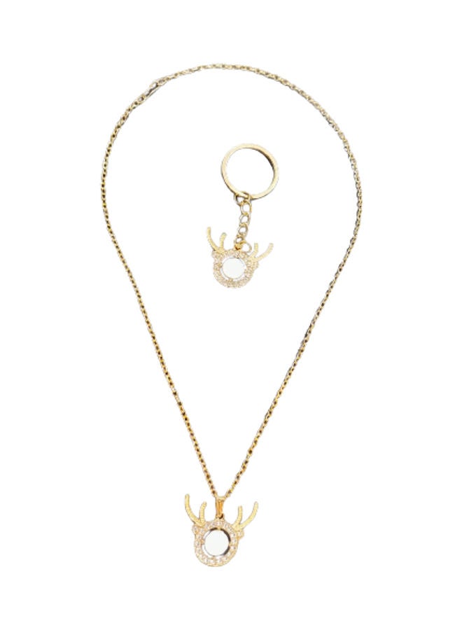 Generic - Stylish Pendant Necklace With Keychain - Image 1