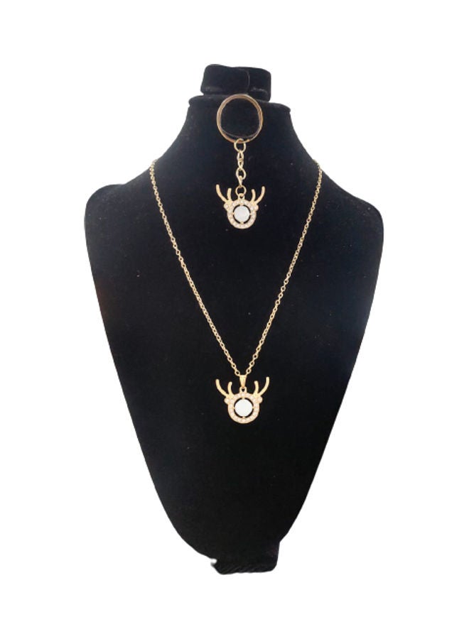 Generic - Stylish Pendant Necklace With Keychain - Image 1
