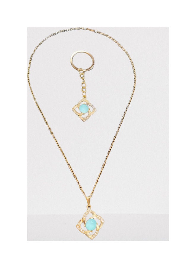 Generic - Stylish Pendant Necklace With Keychain - Image 1