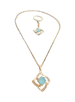 Stylish Pendant Necklace With Keychain