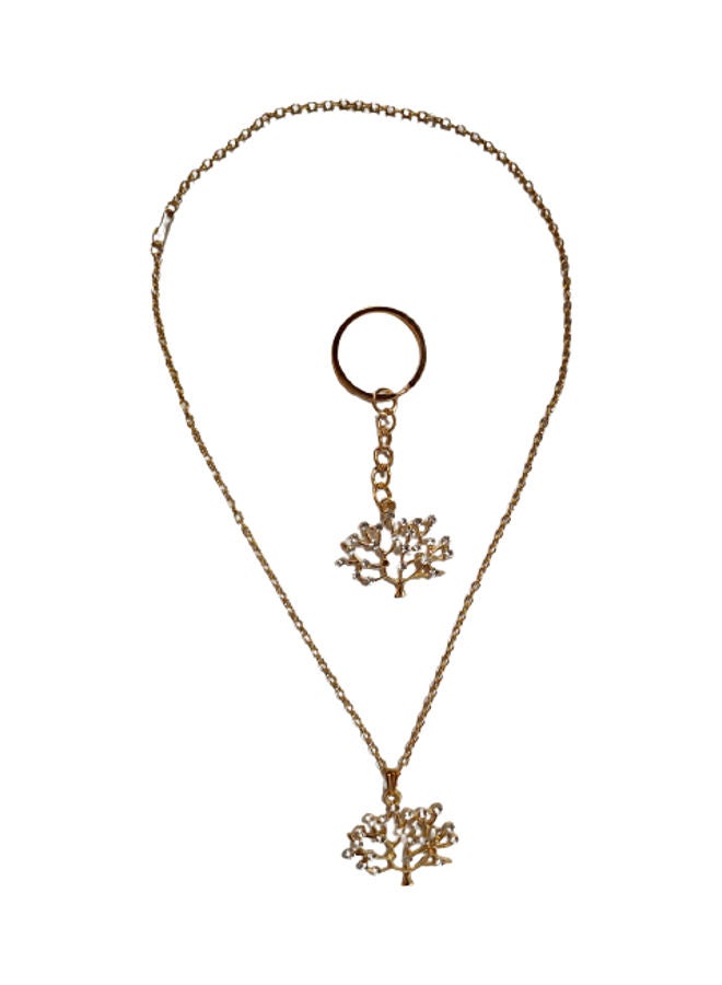 Generic - Stylish Pendant Necklace With Keychain - Image 1