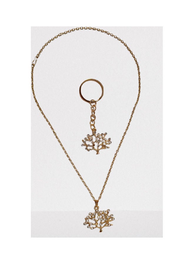 Generic - Stylish Pendant Necklace With Keychain - Image 1