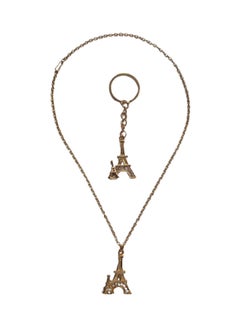 Stylish Pendant Necklace With Keychain