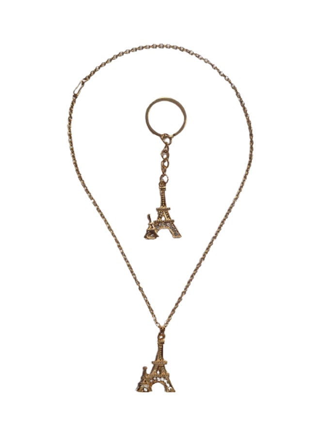 Generic - Stylish Pendant Necklace With Keychain - Image 1
