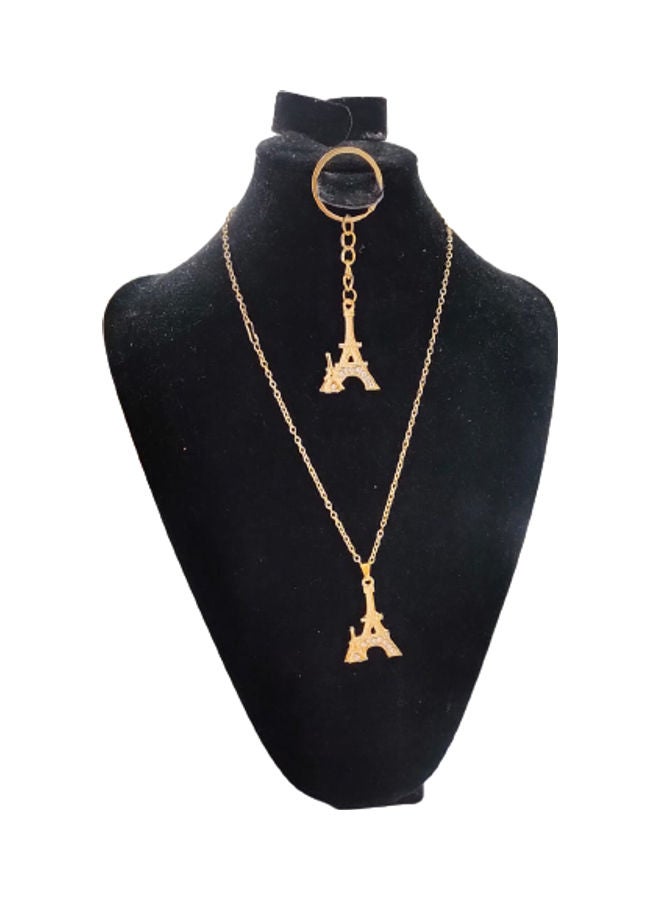 Generic - Stylish Pendant Necklace With Keychain - Image 1