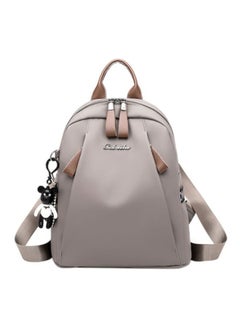 Beauenty High Quality Casual Backpack Grey/Brown  - Image 1