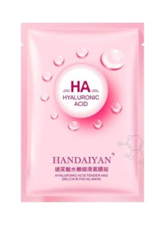 Handaiyan Hyaluronic Acid Tender And Delicate Facial Mask Clear 25grams 