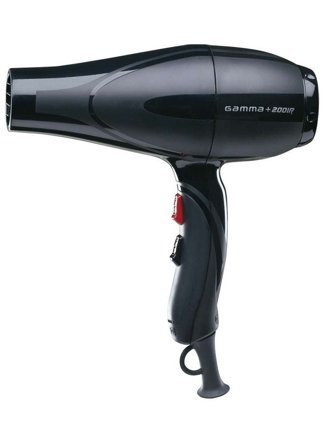 جامابيو مجفف شعر اقتصادي احترافي أسود - Image 2