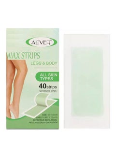 40-Piece Wax Strips Green 18.5x9cm - v1621528582/N47567023A_1