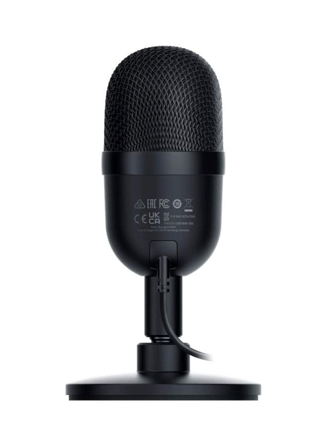 RAZER Razer Seiren Mini Ultra Compact Condenser Microphone - Ultra-Precise Supercardioid Pickup Pattern, Professional Recording Quality, Ultra-Compact Build, Shock Resistant, Black  - Image 2