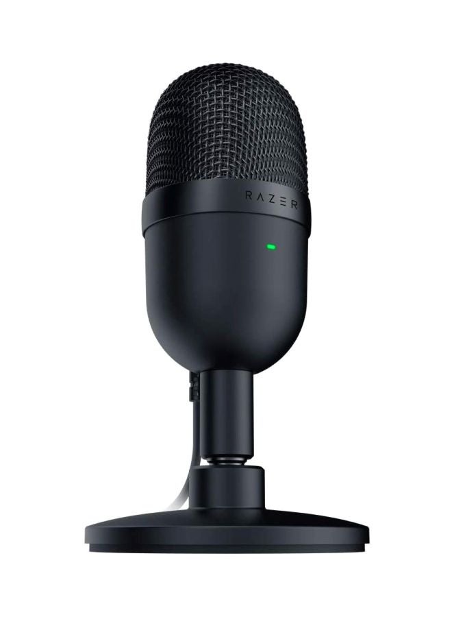 RAZER Razer Seiren Mini Ultra Compact Condenser Microphone - Ultra-Precise Supercardioid Pickup Pattern, Professional Recording Quality, Ultra-Compact Build, Shock Resistant, Black  - Image 3