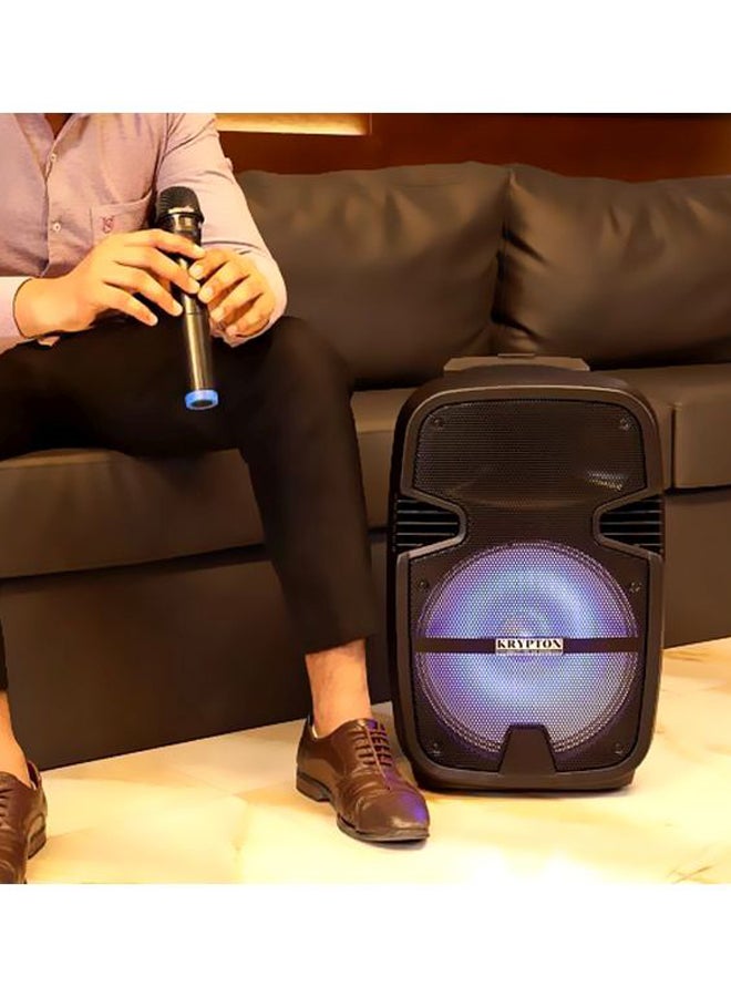 Rechargeable Trolly Speaker KNMS5035 Black/Blue